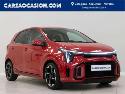 Usado Kia Picanto GT-Line 63 CV (46 kW) 2024 Rojo Utilitario