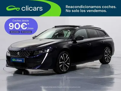 Usado Peugeot 508 SW GT 179 CV (131 kW) 2023 Azul Familiar