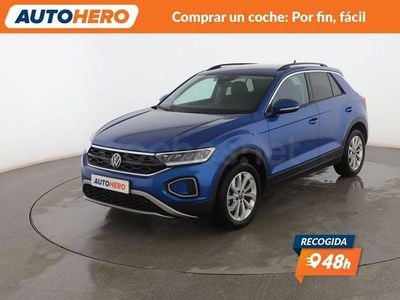 Usado VW T-Roc Life 150 CV (110 kW) 2025 Azul SUV
