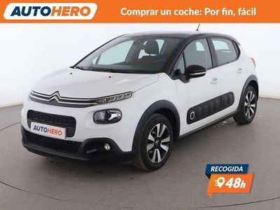 Usado Citroën C3 Feel 82 CV (60 kW) 2019 Blanco Utilitario