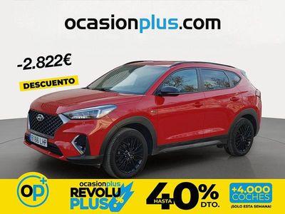Usado Hyundai Tucson N Line 132 CV (97 kW) 2020 Rojo SUV
