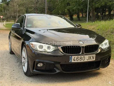 Usado BMW 420 M Sport 190 CV (139 kW) 2015 Negro Coupe