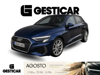 Usado Audi A3 150 CV (110 kW) 2020 Azul Berlina