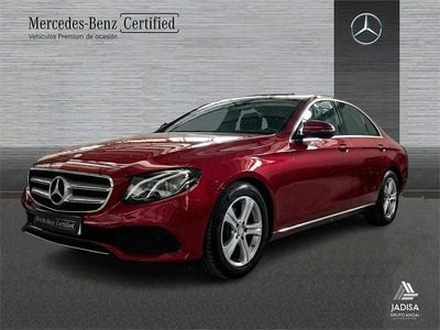 Rojo jacinto Usado 2016 Mercedes E220 Avantgarde Berlina | 25.990 € (Buen precio)