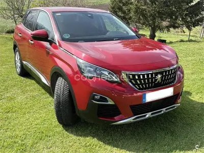 Käytetty Peugeot 3008 Active 120 HP (88 kW) 2017 Punainen Katumaasturi