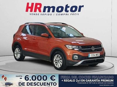 Naranja Usado 2022 VW T-Cross Advance SUV | 16.990 € (Buen precio)