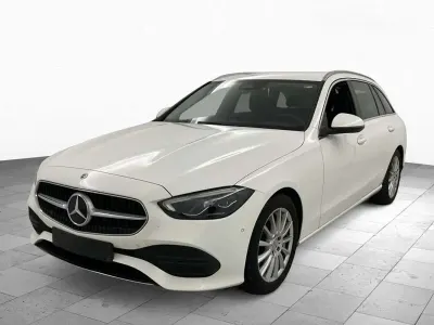 Brugt Mercedes C200 162 HK (119 kW) 2022 Hvid Stationcar