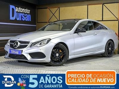 Usado Mercedes E220 171 CV (125 kW) 2014 Gris claro Coupe
