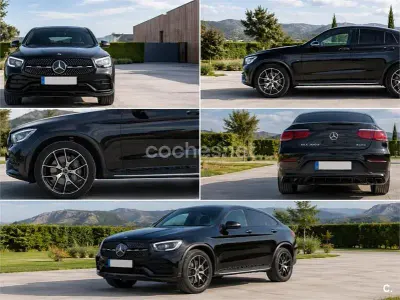 Usado Mercedes GLC300 245 CV (180 kW) 2022 Negro SUV