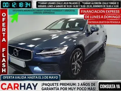 Brugt Volvo V60 Business Edition 394 HK (289 kW) 2020 Blå Stationcar