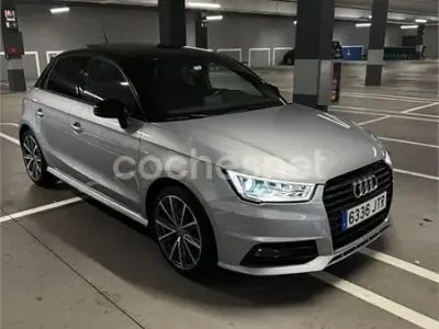 Usado Audi A1 Sportback S-Line 125 CV (91 kW) 2016 Gris / plata Utilitario