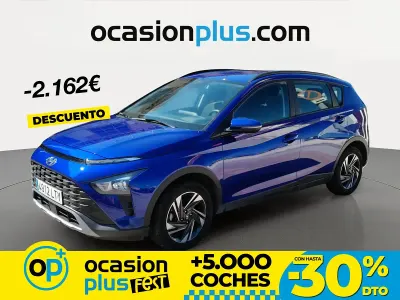 Usado Hyundai Bayon 100 CV (73 kW) 2021 Azul SUV