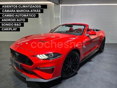 Rojo Usado 2020 Ford Mustang GT Convertible Descapotable | 39.500 € (Precio justo)
