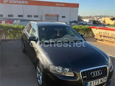 Usado Audi A3 S-Line 140 CV (102 kW) 2007 Negro Utilitario