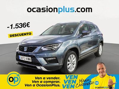 Usado Seat Ateca Ecomotive 115 CV (84 kW) 2019 Azul SUV