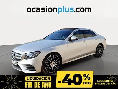 Gris plata Usado 2017 Mercedes E220 Berlina | 29.991 € (Precio justo)
