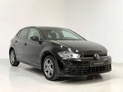 Usado VW Polo R-line 95 CV (69 kW) 2022 Negro Utilitario