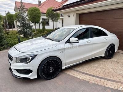 Usado Mercedes CLA45 AMG 381 CV (280 kW) 2016 Blanco Berlina