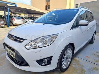 Usado Ford Grand C-Max Trend 100 CV (73 kW) 2014 Blanco Monovolumen