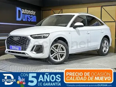 Usado Audi Q5 Sportback S-Line 204 CV (150 kW) 2022 Blanco SUV