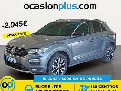 Usado VW T-Roc Advance 150 CV (110 kW) 2020 Gris SUV