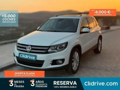 Begagnad VW Tiguan Advance 150 HK (110 kW) 2015 Vit SUV