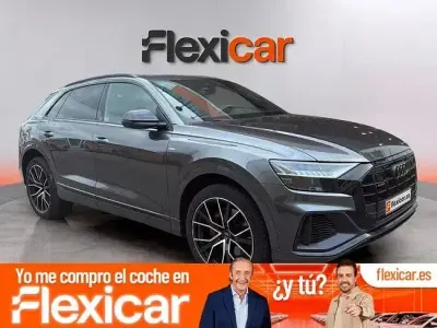 Usado Audi Q8 340 CV (250 kW) 2020 Gris SUV