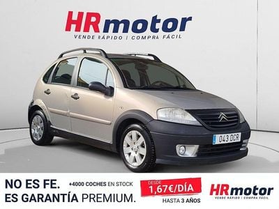Usado Citroën C3 XTR 90 CV (66 kW) 2004 Beige Utilitario
