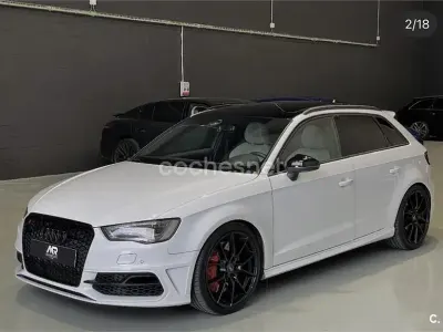 Usado Audi S3 300 CV (220 kW) 2014 Blanco Berlina
