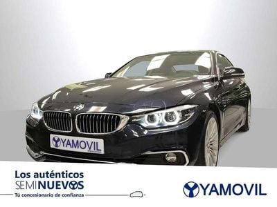 Usado BMW 420 184 CV (135 kW) 2017 Azul Coupe