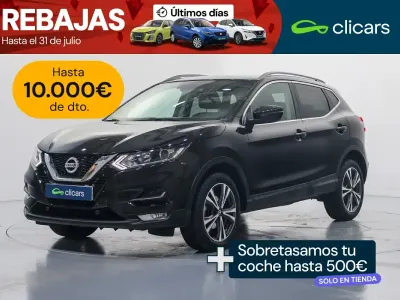 Usado Nissan Qashqai N-Connecta 160 CV (117 kW) 2019 Negro SUV