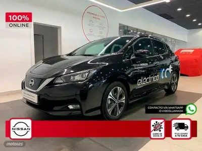 Usado Nissan Leaf Tekna 110 kW (150 CV) 2019 Negro Utilitario
