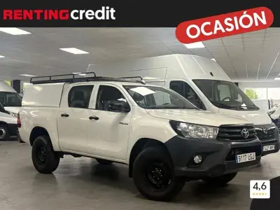 Usado Toyota HiLux 150 CV (110 kW) 2019 Blanco Pickup/Camioneta