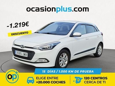 Usado Hyundai i20 GO! 84 CV (61 kW) 2016 Blanco Berlina