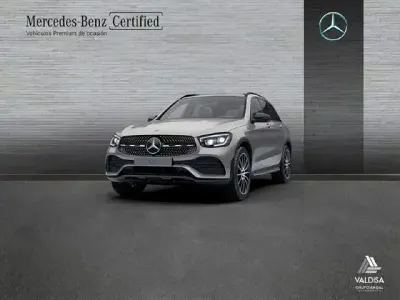 Usado Mercedes GLC220 194 CV (142 kW) 2020 Plata mojave SUV