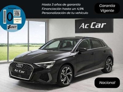 Usado Audi A3 Sportback e-tron S-Line 204 CV (150 kW) 2021 Negro Utilitario