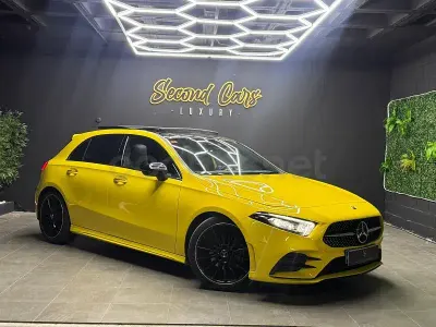 Usado Mercedes A200 150 CV (110 kW) 2021 Amarillo Berlina