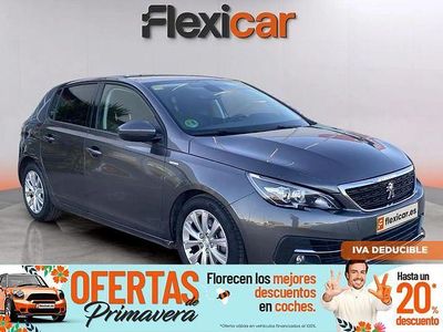 Usado Peugeot 308 Style 131 CV (96 kW) 2020 Gris Berlina