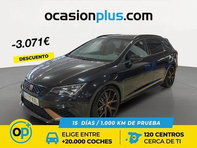 Usado Seat Leon 4Drive 300 CV (220 kW) 2019 Negro Familiar