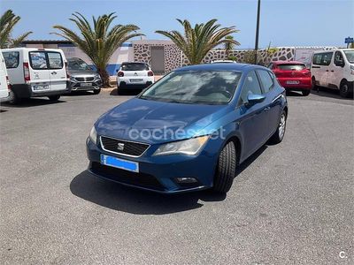 Usado Seat Leon 86 CV (63 kW) 2013 Azul Berlina
