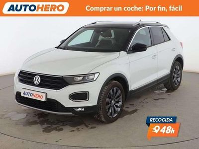 Usado VW T-Roc Sportline 150 CV (110 kW) 2018 Blanco SUV