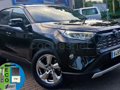 Usado Toyota RAV4 Hybrid Advance 218 CV (160 kW) 2021 Negro SUV