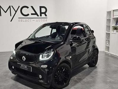 Usado Smart ForTwo Cabrio Prime 90 CV (66 kW) 2019 Negro Descapotable
