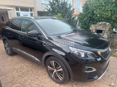 Usado Peugeot 3008 GT-line 130 CV (95 kW) 2018 Negro SUV