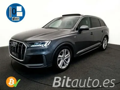 Usado Audi Q7 S-line plus 381 CV (280 kW) 2023 Gris SUV