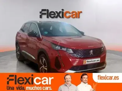 Usado Peugeot 3008 GT 131 CV (96 kW) 2021 Rojo SUV