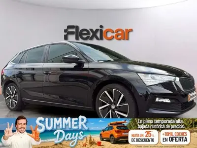 Usado Skoda Scala Sport 150 CV (110 kW) 2021 Negro Utilitario