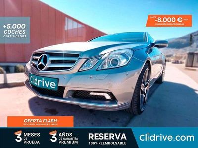 Usado Mercedes E350 231 CV (169 kW) 2009 Gris Coupe
