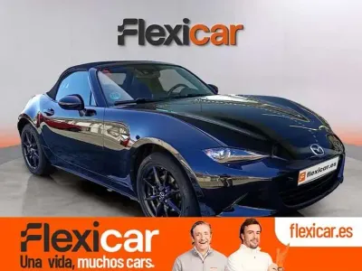 Usado Mazda MX5 Luxury 131 CV (96 kW) 2017 Negro Descapotable