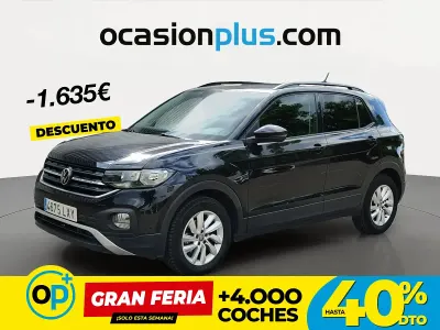 Usado VW T-Cross Advance 95 CV (69 kW) 2022 Negro SUV